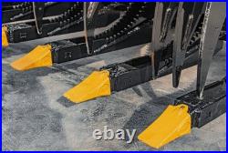 72 Brush Root Rake Grapple Attachment For Bobcat Skid Steer