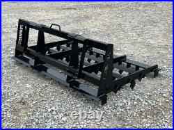 72? Land Plane Grading Leveler with Scarifier Teeth Fits Skid Steer Loader