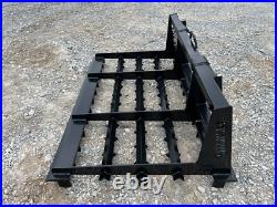 72? Land Plane Grading Leveler with Scarifier Teeth Fits Skid Steer Loader