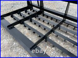 72? Land Plane Grading Leveler with Scarifier Teeth Fits Skid Steer Loader