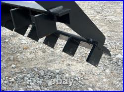 72? Land Plane Grading Leveler with Scarifier Teeth Fits Skid Steer Loader