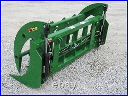 72? Root Rake Clam Grapple Attachment Fits John Deere Tractor Loader