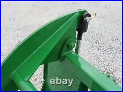 72? Root Rake Clam Grapple Attachment Fits John Deere Tractor Loader