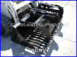 72 SD SKELETON ROCK GRAPPLE ATTACHMENT Skid-Steer Loader Cat New Holland Bobcat