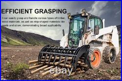 72inch Brush Root Rake Clam Grapple Attachment Fits Bobcat Skid Steer