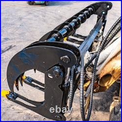 72inch Brush Root Rake Clam Grapple Attachment Fits Bobcat Skid Steer