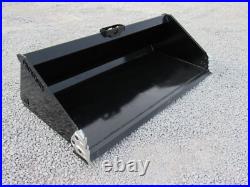 74 Skid Steer Severe Duty Low Profile Smooth Bucket Fits Skid Steer Loader QA