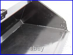 74 Skid Steer Severe Duty Low Profile Smooth Bucket Fits Skid Steer Loader QA