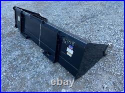 78 Paladin Bradco Smooth Low Profile Bucket Attachment Fits Skid Steer Loader