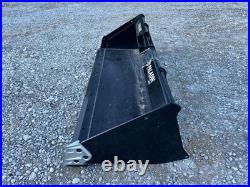 78 Paladin Bradco Smooth Low Profile Bucket Attachment Fits Skid Steer Loader