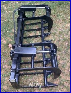 78 Root Grapple for Skid Steer/Tractor-Brush Grapple for Bobcat, Case, Cat, etc
