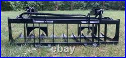 78 Root Grapple for Skid Steer/Tractor-Brush Grapple for Bobcat, Case, Cat, etc
