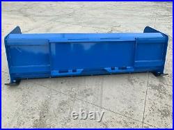 7' XP24 BLUE SNOW PUSHER Skid Steer Loader FREE SHIPPING