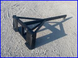80? Boom Pole Straight Jib Hoist Lift Attachment Fits Skid Steer Quick Attach