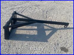 80? Boom Pole Straight Jib Hoist Lift Attachment Fits Skid Steer Quick Attach