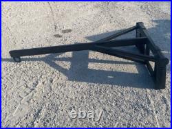 80? Boom Pole Straight Jib Hoist Lift Attachment Fits Skid Steer Quick Attach