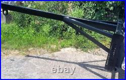 80? Boom Pole Straight Jib Hoist Lift Attachment Fits Skid Steer Quick Attach