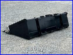 80 Extreme Heavy Duty Tooth Bucket Attachment Fits Skid Steer Track Loader USA