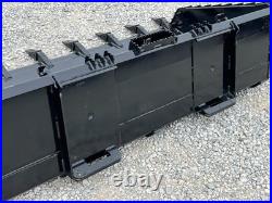 80 Extreme Heavy Duty Tooth Bucket Attachment Fits Skid Steer Track Loader USA
