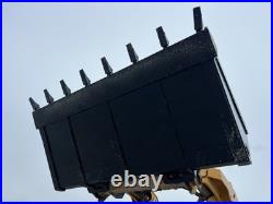 80 Extreme Heavy Duty Tooth Bucket Attachment Fits Skid Steer Track Loader USA
