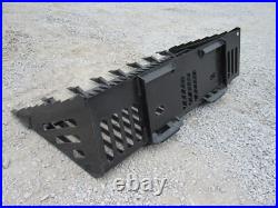 80 Heavy Duty Rock Skeleton Bucket with Teeth Attachment Fits Skid Steer Loader