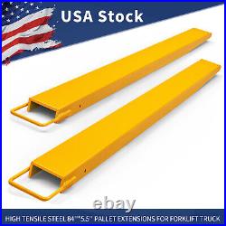 845.5 Fork Forklift Extension for Truck Skid Steer Load Heavy Duty Attachment