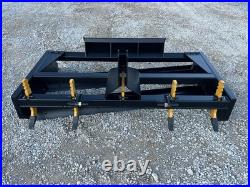84 Box Scraper Grader Scarifier Attachment Skid Steer Tractor 3PT CAT 1 Hitch