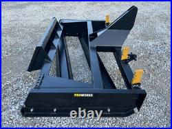 84 Box Scraper Grader Scarifier Attachment Skid Steer Tractor 3PT CAT 1 Hitch