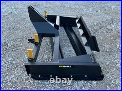 84 Box Scraper Grader Scarifier Attachment Skid Steer Tractor 3PT CAT 1 Hitch