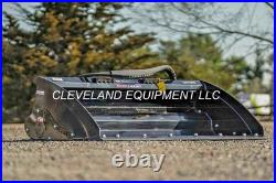 84 CMP HYDRA BUCKET SKID STEER LOADER ATTACHMENT Power Rake Soil Conditioner 7