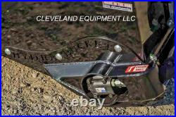 84 CMP HYDRA BUCKET SKID STEER LOADER ATTACHMENT Power Rake Soil Conditioner 7