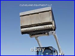 84 CMP HYDRA BUCKET SKID STEER LOADER ATTACHMENT Power Rake Soil Conditioner 7