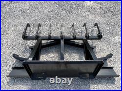 84? Land Plane Leveling Grading Ripper Attachment Fits Skid Steer Quick Attach