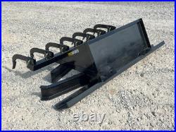 84? Land Plane Leveling Grading Ripper Attachment Fits Skid Steer Quick Attach
