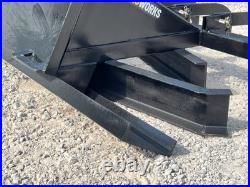 84? Land Plane Leveling Grading Ripper Attachment Fits Skid Steer Quick Attach