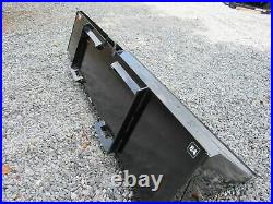 84 Low Profile Smooth Dirt Bucket Attachment Fits Skid Steer Loader QuickAttach