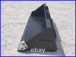 84 Skid Steer Severe Duty Low Profile Smooth BOE Bucket Fits SkidSteer LoaderQA