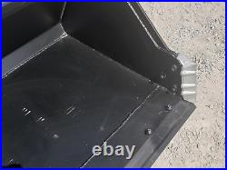 84 Skid Steer Severe Duty Low Profile Smooth BOE Bucket Fits SkidSteer LoaderQA