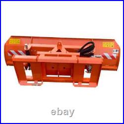 86 SS-SP-220 Front Mounted Snow Plow for Skid Steer and Tractor