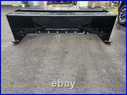 8' Skid Steer Snow Pusher Box Heavy Duty Backdrag Pullback Bobcat CAT Case