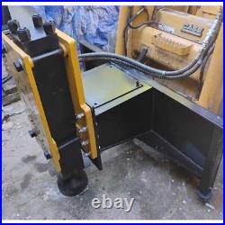 AGT 680 POST DRIVER Hydraulic SKID STEER ATTACHMENT pounder, breaker, bobcat