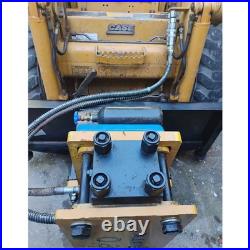 AGT 680 POST DRIVER Hydraulic SKID STEER ATTACHMENT pounder, breaker, bobcat