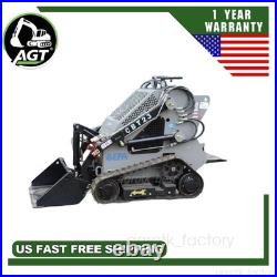 AGT B&S NEW Mini Skid Steer Ride on Compact Tracked Loader 23HP CBT23