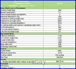 AGT B&S NEW Mini Skid Steer Ride on Compact Tracked Loader 23HP CBT23
