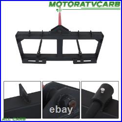 ALL-CARB 49 Hay Bale Spear Skid Steer Tractor Loader Quick Tach 3000lb