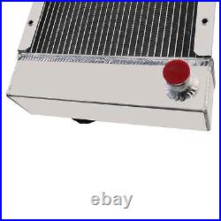 Aluminum Radiator For Bobcat 642 642B 643 722 742 743 + Skid Steer Loaders