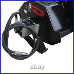 Attachment 72 Skid Steer Bi-Directional Driven Rotary Garden Tiller US STOCK