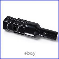 Auger Adapter 2 Inch Hex Female to 2 Inch Round Male for Skid-Steer Loader