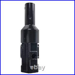 Auger Adapter 2 Inch Hex Female to 2 Inch Round Male for Skid-Steer Loader