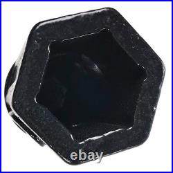 Auger Adapter 2 Inch Hex Female to 2 Inch Round Male for Skid-Steer Loader